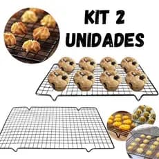 Grade para Resfriar Alimentos Bolos e Biscoitos Antiaderente