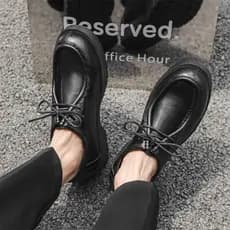 Sapatos de couro masculino verão Casual negócios Formal Wear estilo britânico sapatos masculinos trabalho condução Commu