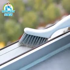 Baojiajie quadro lacuna escova de cozinha escova de limpeza varrendo janela quadro sulco ferramenta de limpeza ferrament