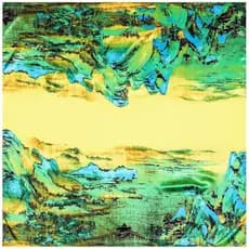 90cm novo estilo pintura a tinta mil milhas Jiangshan Tu senhoras grande lenço quadrado lenço de seda xale protetor sola