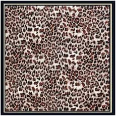 90cm novo estilo europeu americano Retro moda leopardo impressão senhoras All-Match Casual grande lenço quadrado lenço d