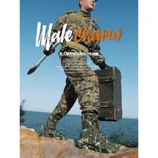 Botas Martin das forças especiais masculinas na moda botas gerais de couro genuíno à prova d'água botas de combate ao ar
