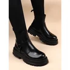 Chelsea Martin botas masculinas estilo britânico couro genuíno sola grossa aumento interno botas curtas leves ferramenta