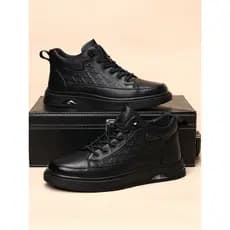 2025 inverno novo estilo tênis masculino de alta qualidade All-Match sapatos casuais mais veludo quente interior aumenta