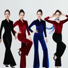Corpo corpo roupas de treinamento feminino fino-ajuste elegante etiqueta treinamento passarela High-End calças largas ou
