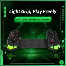Controle de Jogo Gamwing AB05 com Conexão Direta Tipo-C, Universal para Android e iOS, Call of Duty RGB