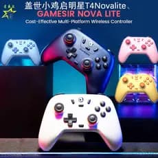 Controle Sem Fio GameSir QiMingT4 NOVALITE Dopamine para PC