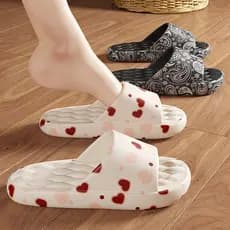 Pisando na merda chinelos feminino verão ao ar livre Wear 2023 novo estilo de sola grossa interior casa antiderrapante s