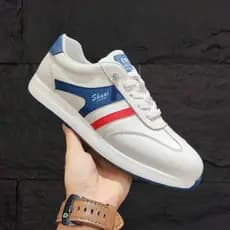 2026 novo estilo de couro genuíno masculino Toe camada respirável All-Match leve tênis esportes casuais masculino treina