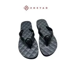 Zhetao2025 verão novo estilo chinelos 2.5 cm de borracha de sola grossa antiderrapante chinelos de praia