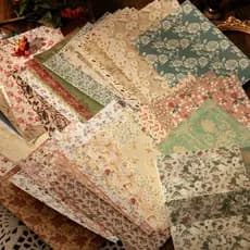 Journamm 100pcs/Pacote Estética Papel Artesanal DIY Scrapbooking Decoração Junk Diário