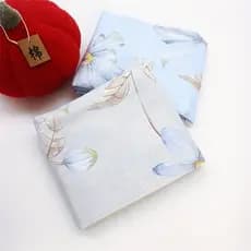 Lençóis Jacquard de algodão puro, 21 contagens, grosso, durável, doméstico, lençol de solteiro, respirável, amigável à p