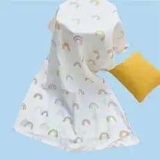 Toalha de banho de gaze multiuso de camada dupla de algodão puro absorve água de secagem rápida bebê criança colcha mesa