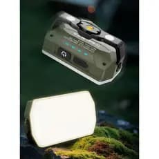 Tipo de cartão ao ar livre luz acampamento Super brilhante portátil multifuncional luz acampamento portátil tenda acampa