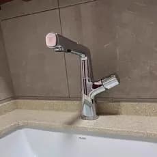 Bom bom produto mesmo estilo torneira lavatório quente e frio Pull-out elevador rotativo retrátil torneira do toalete