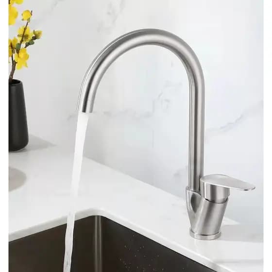 Torneira para lavatório de vegetais, aço inoxidável 304, pia quente e fria, rotação 360, sem chumbo, ferramenta útil de