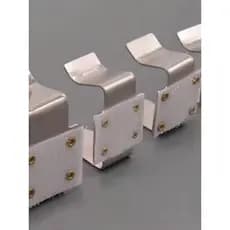 Clipe de saia de mesa de aço inoxidável 2.5 cm clipe de saia de mesa de casamento clipe de saia de mesa de Check-in torr