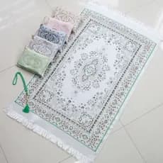 Estilo étnico mensageiro pequeno saco conjunto imitação de seda cobertor estilo fino dobrável portátil cobertor viagem p