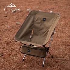 Tiak tático dobrável lua cadeira acampamento ao ar livre ciclismo caminhadas engrossado Ultra-leve portátil CORDURA feze
