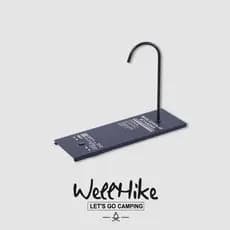 WELLHIKE ao ar livre SWS Semi-unidade IGT dispensador de água acampamento elétrico beber chá café enxágue bandeja de chá