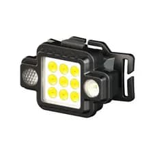 Farol farol USB luz de acampamento luz bolso luz vermelha noite correndo luz Mini carregamento dupla luz ao ar livre mag