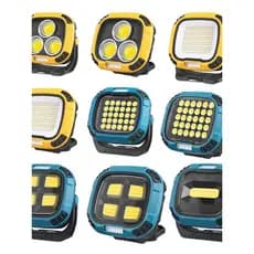Luzes de acampamento longa vida útil da bateria acampamento ao ar livre luzes recarregável portátil tenda luzes led supo