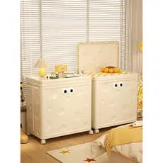 Caixa de armazenamento de roupas domésticas, grande capacidade, sazonal, colcha, caixa de armazenamento, quadro dobrável