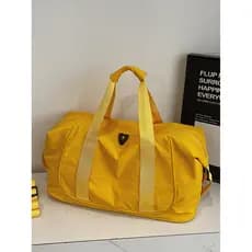Bolsa de viagem de curta distância de grande capacidade, leve, portátil, esportiva, academia, separação seca e molhada,