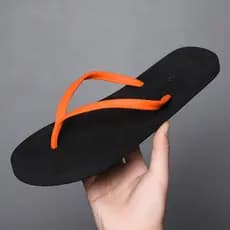 Chinelos masculinos na moda único All-Match ao ar livre Casual 2024 verão novo estilo praia flip-flops sandálias chinelo