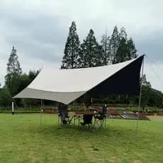 Tenda de dossel de vinil ao ar livre pérgula portátil acampamento toldo piquenique protetor solar à prova de chuva galpã