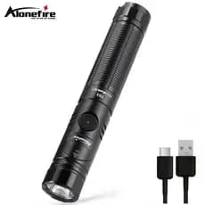 Super brilhante carregamento USB ao ar livre luz forte lanterna iluminação trabalho reparação luz de emergência clipe ma