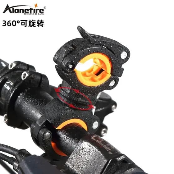 Suporte de luz da bicicleta clipe lanterna titular farol Mountain Bike ciclismo equipamentos acessórios suporte fixação