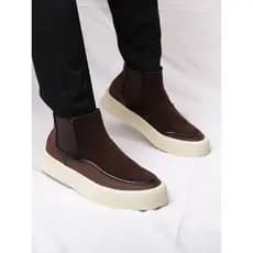 Estilo britânico Retro plana Chelsea botas de couro genuíno camurça couro Martin botas de alta qualidade botas curtas sa