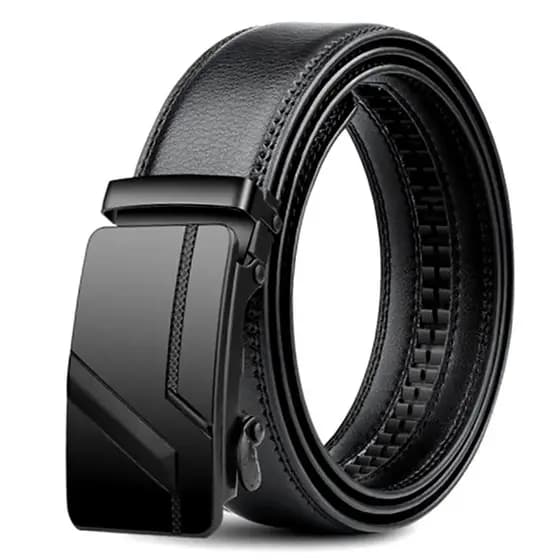 [Estoque pronto] Cinto de fivela automática masculino negócios moda Casual cinto masculino High-End sentimento corte pis