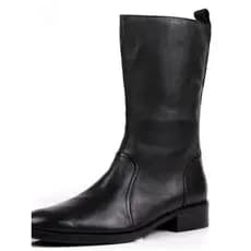 WOUFO High-End Novo Estilo Moda Coreana Botas Masculinas Botas Altas Britânicas Botas de Couro de Cano Alto Botas da Mod