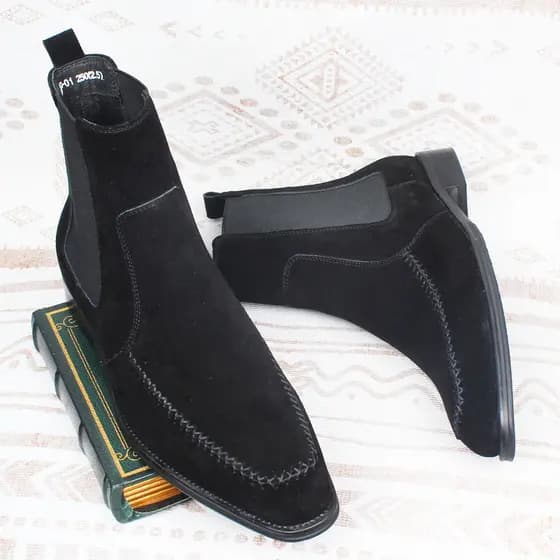 2026 outono inverno couro genuíno masculino Martin botas de alta qualidade botas curtas sapatos masculinos de couro fosc