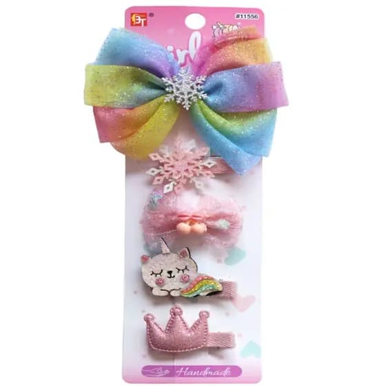 Grampos De Cabelo Feitos À Mão Para Meninas