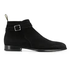 CHELSEA Botas Masculinas De Couro Genuíno Botas Curtas Britânicas Botas Martin Masculinas CHELSEA BOTA Novo Estilo Fivel