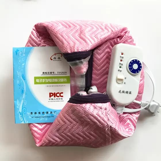 Frete grátis Barber Shop Perm Cap Máscara de cabelo dez velocidades Touca de aquecimento Cuidados com os cabelos Tampa d
