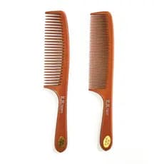 KH genuíno Rena estilo pente resistente a altas temperaturas Anti-estático massagem Curling pente Log camada dente fino