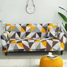 Capa elástica para sofá com tudo incluído, influenciador, sofá preguiçoso, capa de tecido, toalha de sofá, único, três,