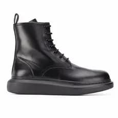 McQueen Max Martin Botas Masculinas De Cano Alto Estilo Britânico Botas Masculinas Na Moda All-Match Botas Curtas De Cou