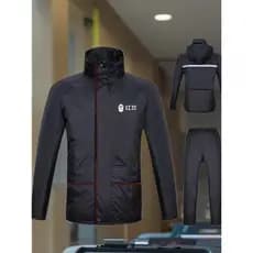 Feijão vermelho HD9003 adulto Split capa de chuva dupla camada das mulheres dos homens ao ar livre ciclismo dever proteç