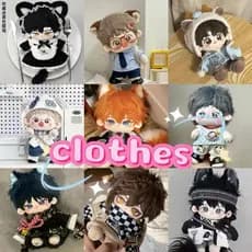 Roupas De Boneca Para 20cm Clothes Menino Bonecas Acessórios De Brinquedo Substituição Ajuste Genshin Impacto/Haikyu
