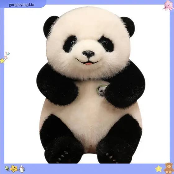 Simulação Brinquedo De Pelúcia Reforçado Travesseiro Boneca panda Sofá Almofada Macio Aniversário Presente De Natal