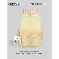 CEEEKAY Alunos do ensino médio Alunos universitários do ensino médio Mochila feminina 2026 Novo estilo Mochila para comp