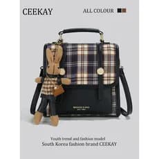 CEEEKAY genuíno nicho Design pequena mochila feminina 2026 novo estilo moda High-End menina pequena mochila