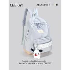 CEEEKAY genuíno saco de escola secundária feminino estudantes universitários classe mochila 2026 novo estilo mochila de