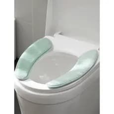 Almofada de assento de vaso sanitário inverno engrossado veludo almofada de assento de vaso sanitário doméstico quente a