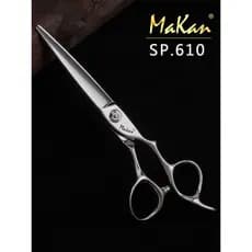 Makan Taiwan importou tesoura de corte de cabelo tesoura abrangente SP610 tesoura de corte de cabelo profissional